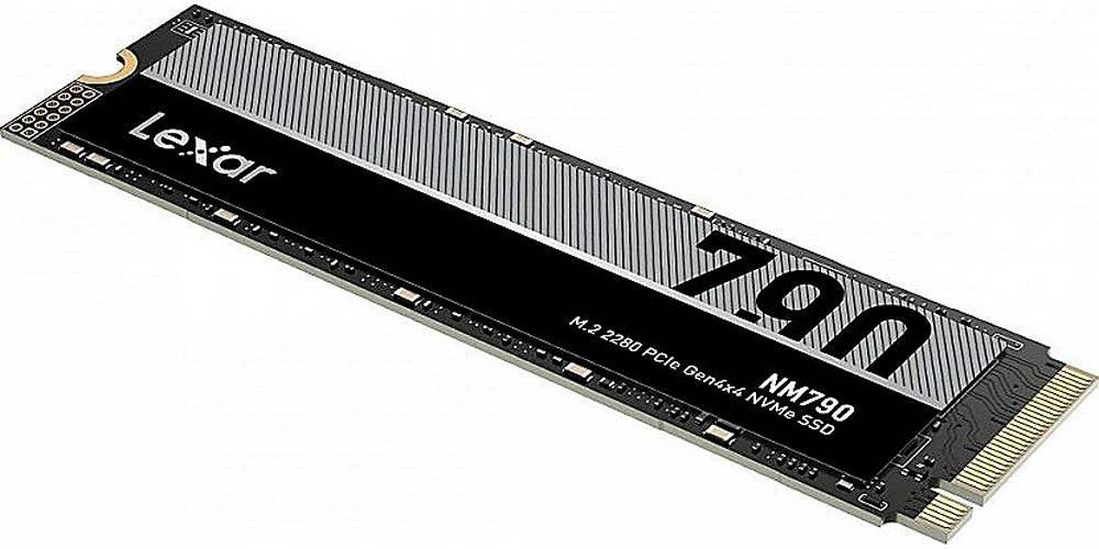 Lexar NM790 SSD, M.2 2280 PCIe Gen4x4 NVMe Internal SSD Black Lexar NM790 SSD, M.2 2280 PCIe Gen4x4 NVMe Internal SSD Black